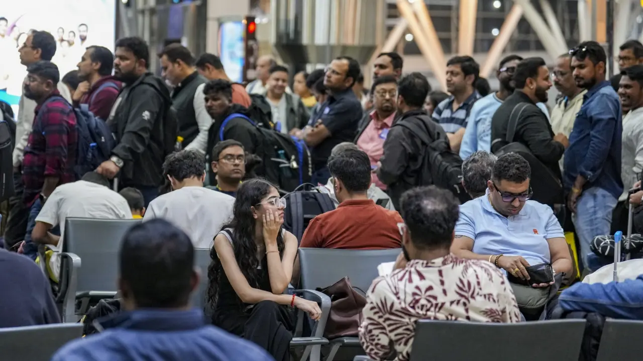 Based on data from six key airports -- Delhi, Mumbai, Chennai, Kolkata, Bengaluru and Hyderabad -- IndiGo's OTP nosedived to 19.7 per cent on Wednesday, down from 35 per cent on December 2