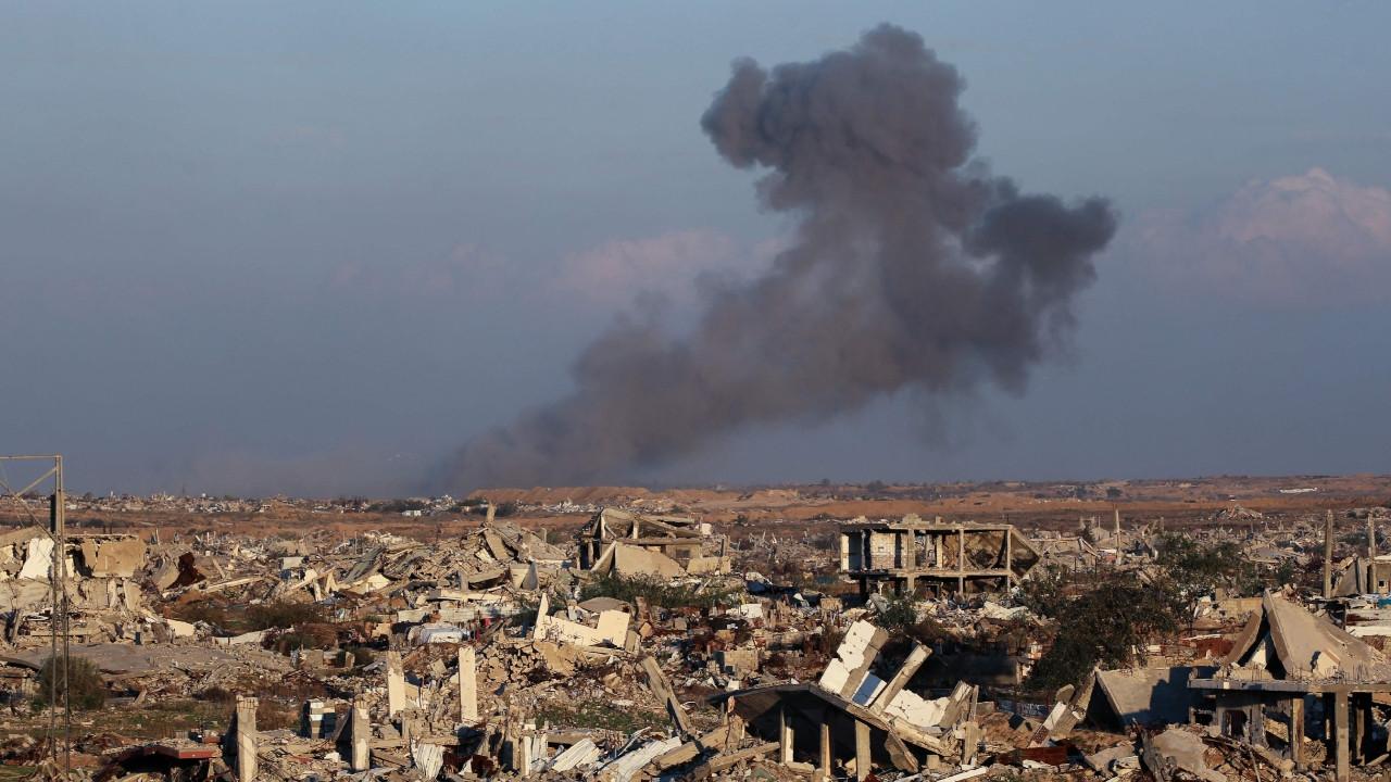 In Photos: Israel launches airstrike in southern Gaza