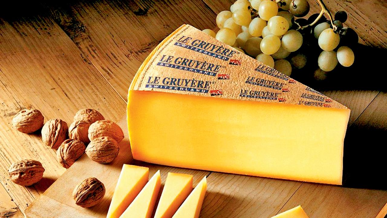 Le Gruyere cheese.  Pic Courtesy/Le Gruyere AOC