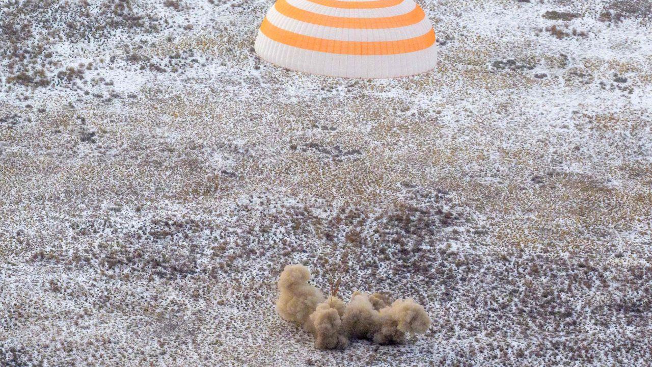 This mission marked the first spaceflight for Kim and Zubritsky, while Ryzhikov completed his third journey, bringing his cumulative time in space to 603 days