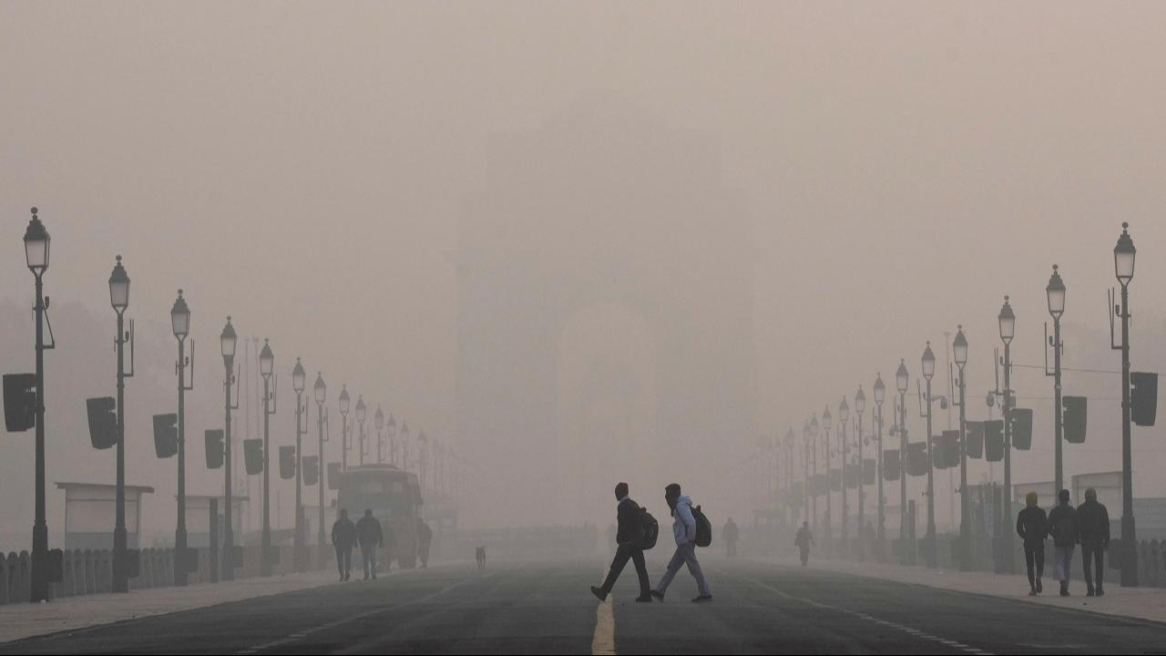 Delhi's AQI improves mildly but remains in 'very poor' category
