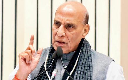 Defence Minister Rajnath Singh