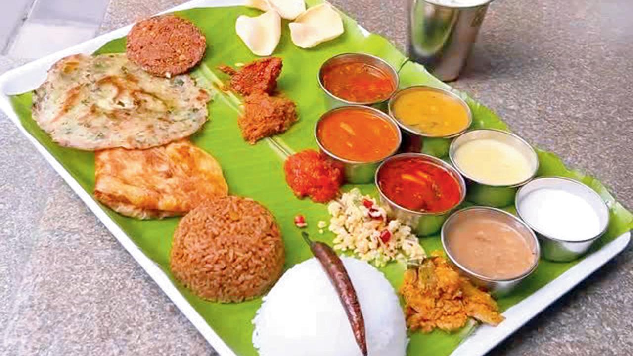 A lunch spread at Rameshwaram Café’s Bengaluru outlet. PICS COURTESY/@therameshwaramcafe; Wikimedia Commons