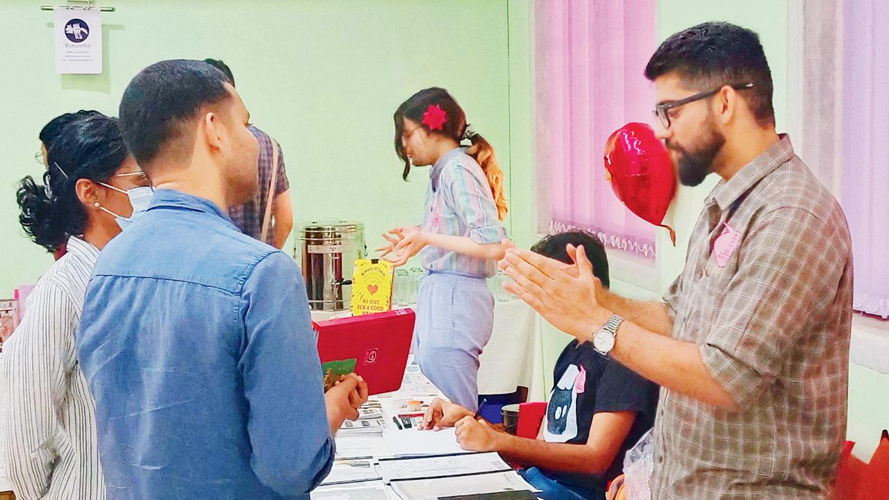 Readers interact with creators during the previous edition in Mumbai. Pic Courtesy/Indie comix festival