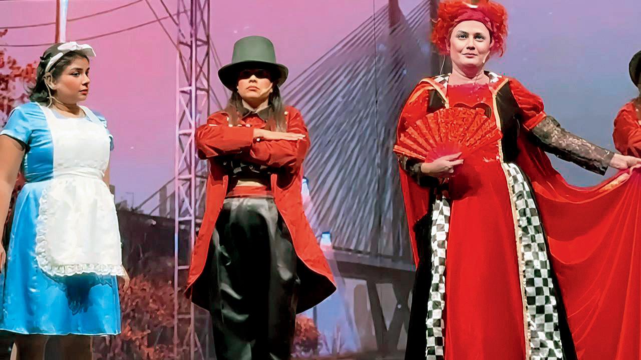 A moment from the play. Pic Courtesy/ace productions