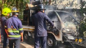 Fire breaks out in generator vehicle at Thane’s Samata Nagar