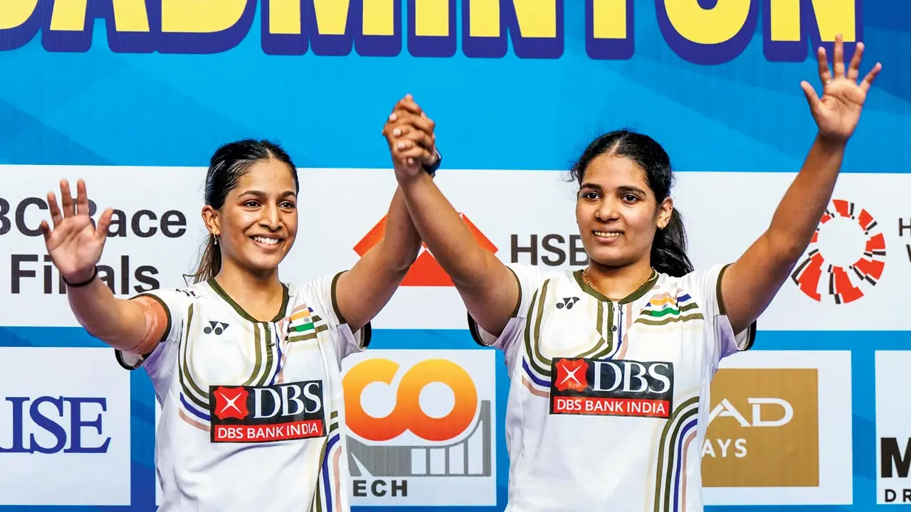 Shuttler Treesa-Gayatri win title; Srikanth loses thriller Shuttler Treesa-Gayatri win title; Srikanth loses thriller