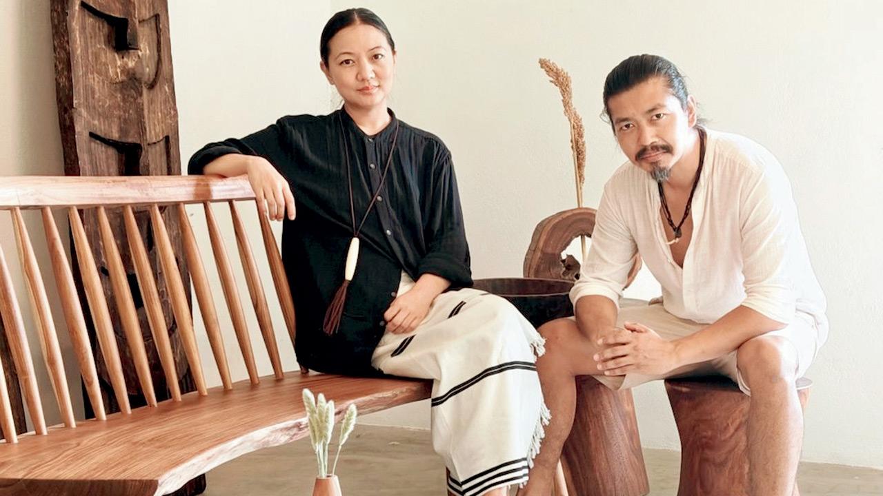 Ajung Yaden and Atem Longkumer. Pics courtesy/Ajung Yaden, Atem Longkumer