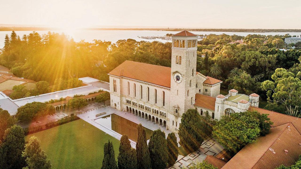 The current campus of University of Western Australia is in Perth