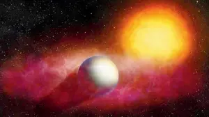 Webb space telescope helps spot planet losing atmosphere