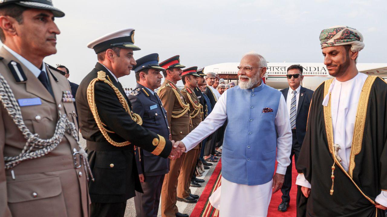 PM Modi arrives in Oman on final leg of three-nation tour after Ethiopia visit