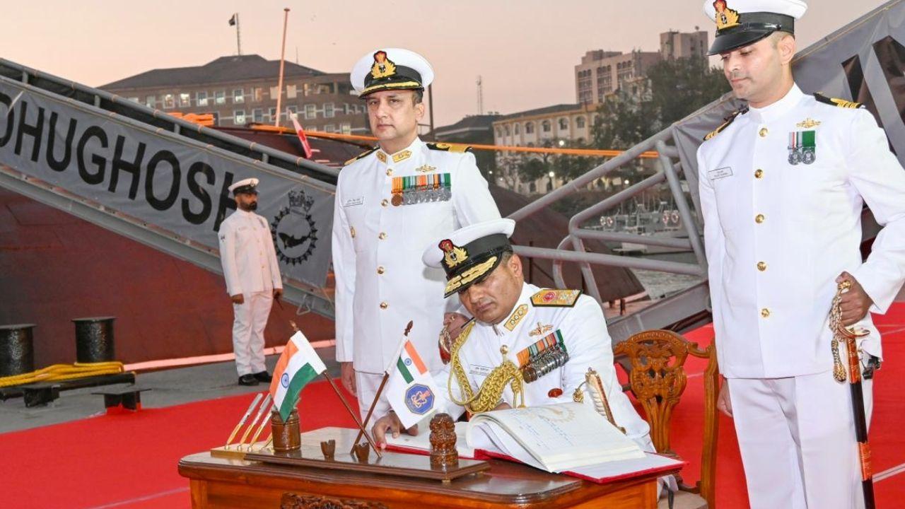 INS Sindhughosh decommissioned after 40 years of service to Indian Navy