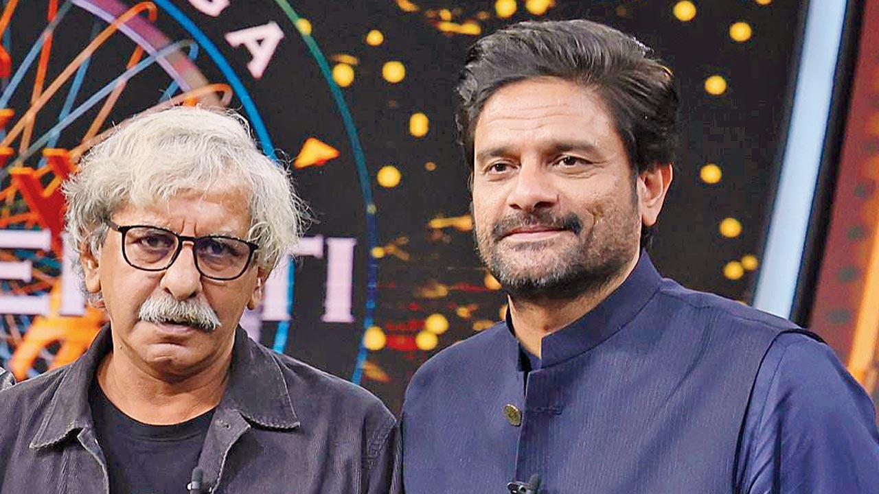 (L-R) Sriram Raghavan and Jaideep Ahlawat.