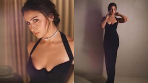 In Pics: Alia Bhatt gives modern twist to 1993 Hervé Léger black dress