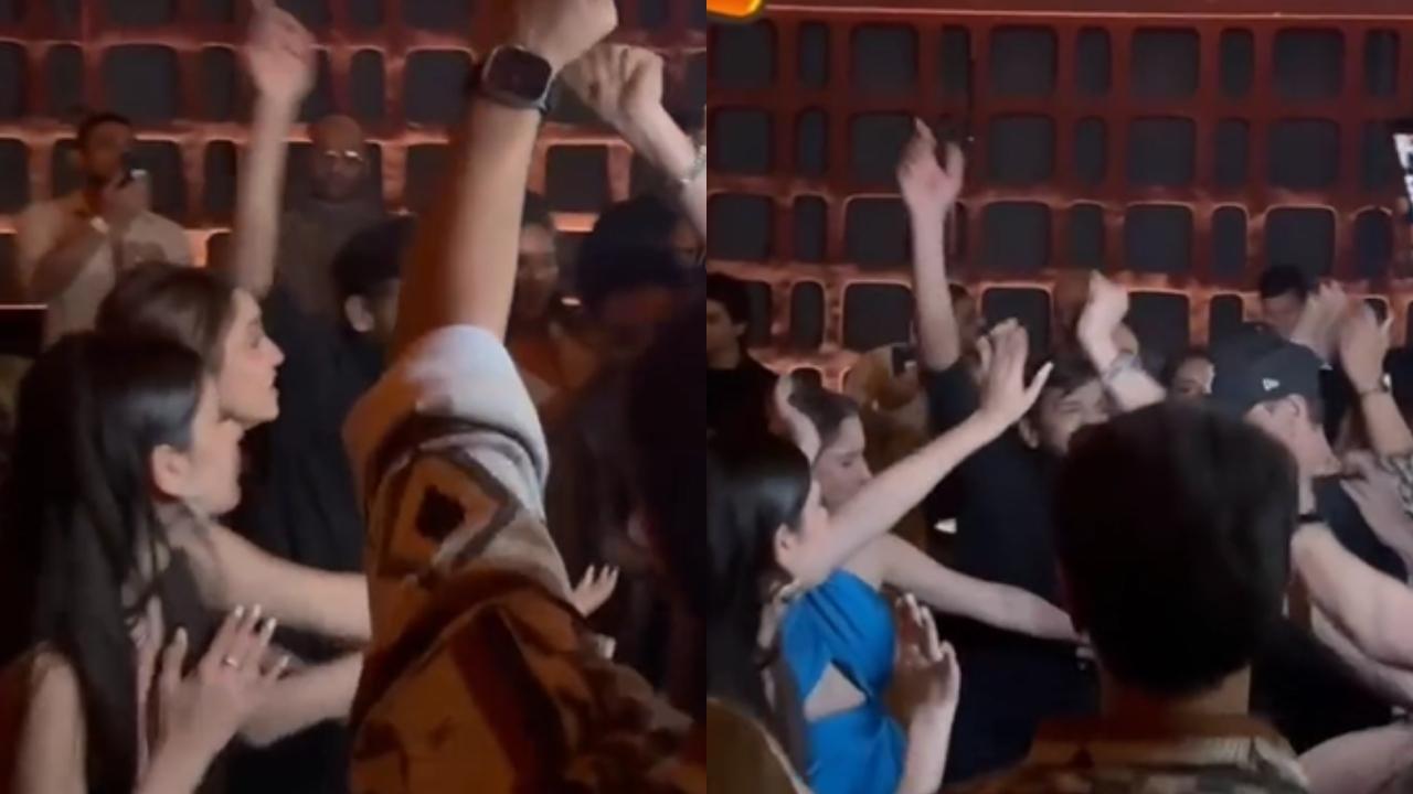 In a rare moment, Ankita Lokhande was seen grooving with Munawar Faruqui and Isha Malviya at the bash. Overall, it was an evening of celebration.