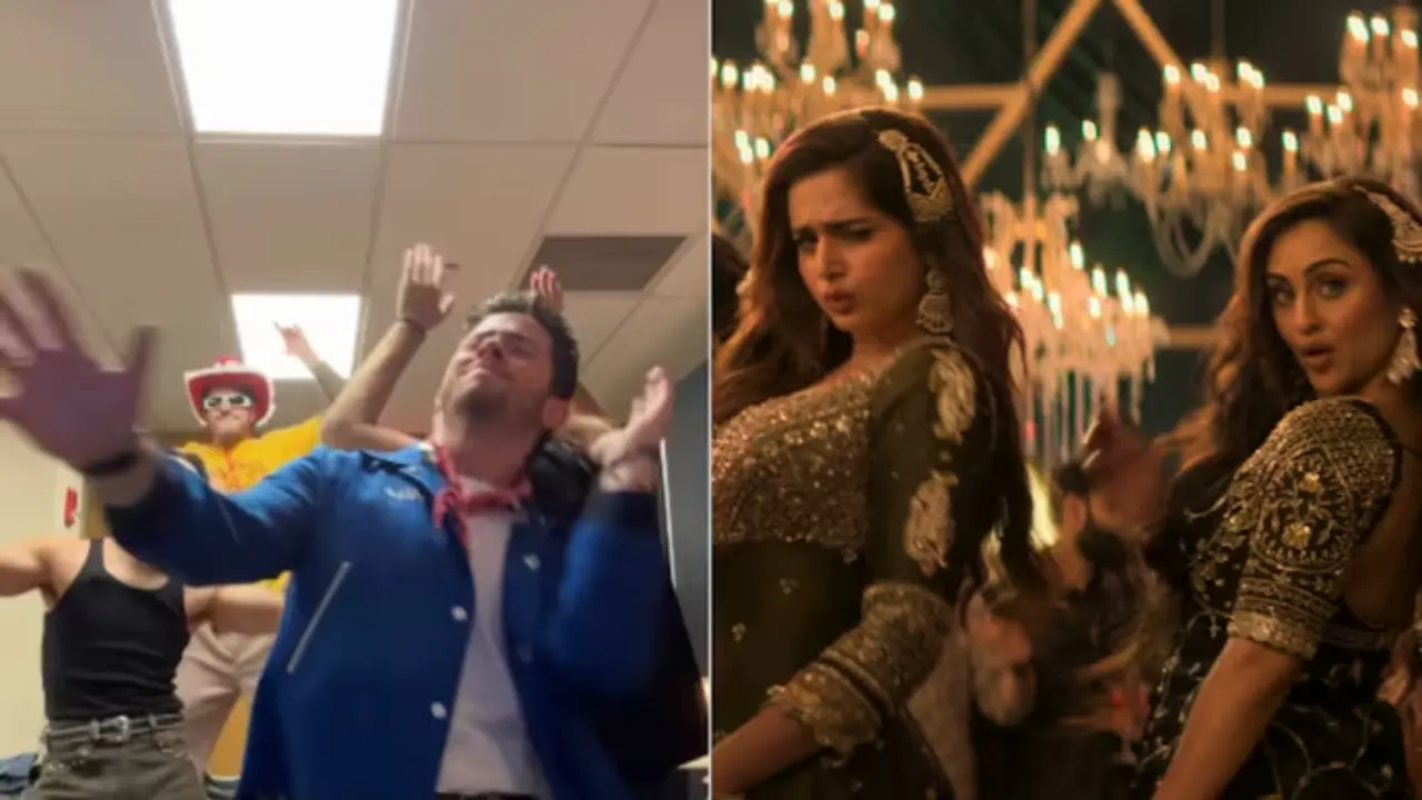 Nick Jonas groves on this 'Dhurandhar' track as his new pre-show ritual