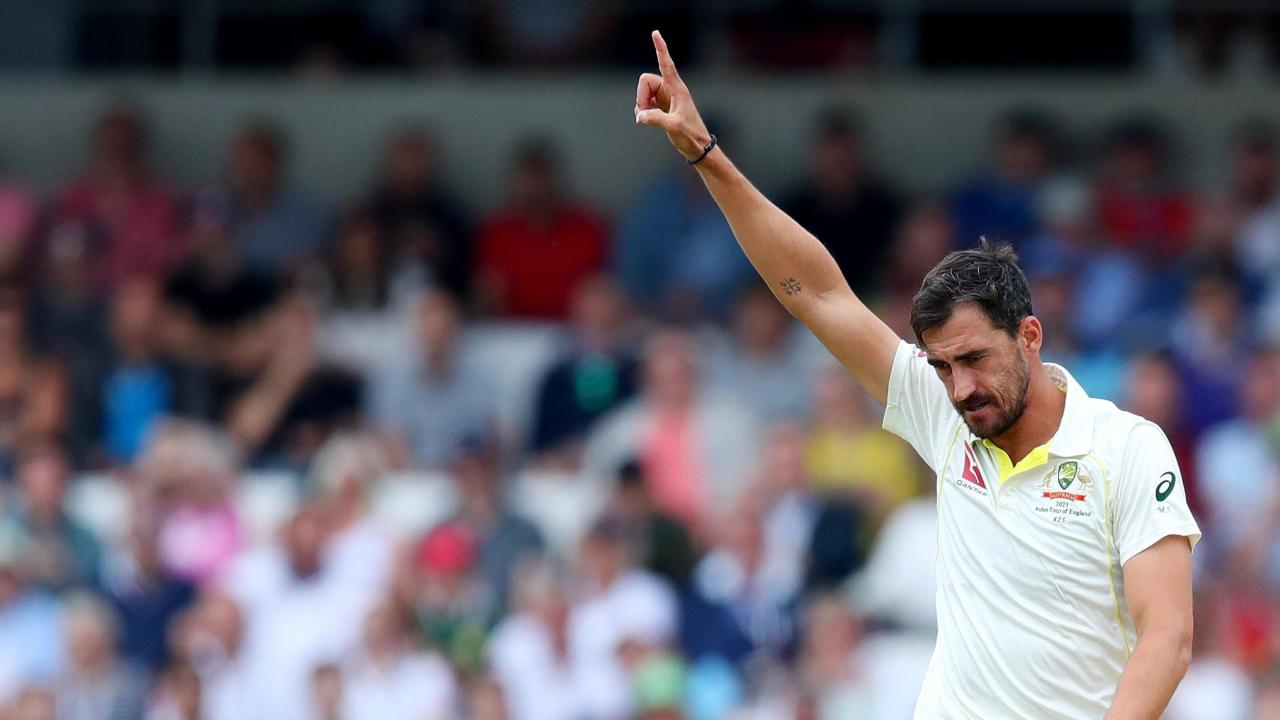 Batting at number nine or lower, Starc has been extremely servicable for Australia with the bat, scoring 1,745 runs at an average of 24.57, with nine fifties in 95 innings and best score of 99 (Pic: X/@ICC)