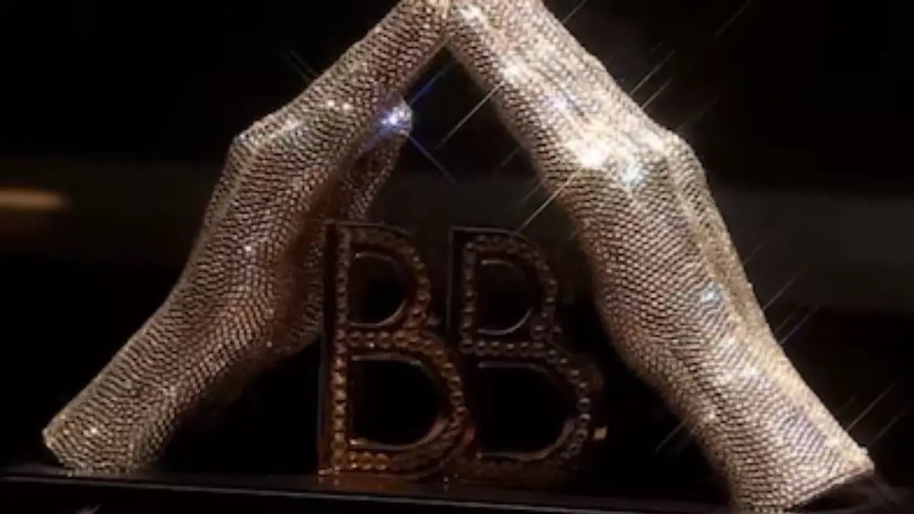 Bigg Boss 19 gets a diamond-studded trophy with hands depicting the theme