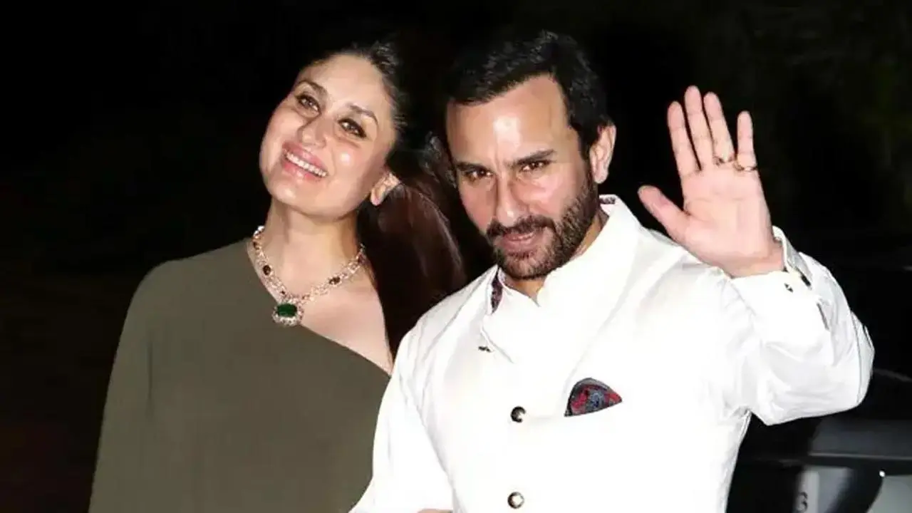Kareena Kapoor clicks Saif Ali Khan in a cable car amidst snowfall