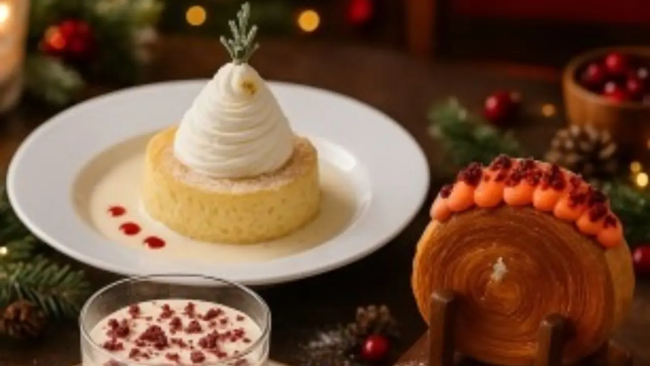 Holiday wonderlandStep into a winter-inspired feast filled with comforting pastas, festive pizzas, and whimsical desserts. At BlueBop Café, experience the joy of Christmas through every playful, indulgent bite.At: BlueBop Café, Khar