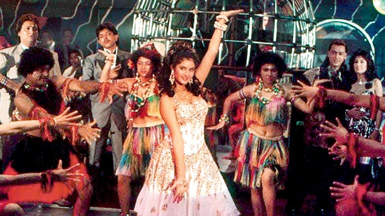‘Saat Samundar’, which featured late Divya Bharti (in white), remains popular to date 