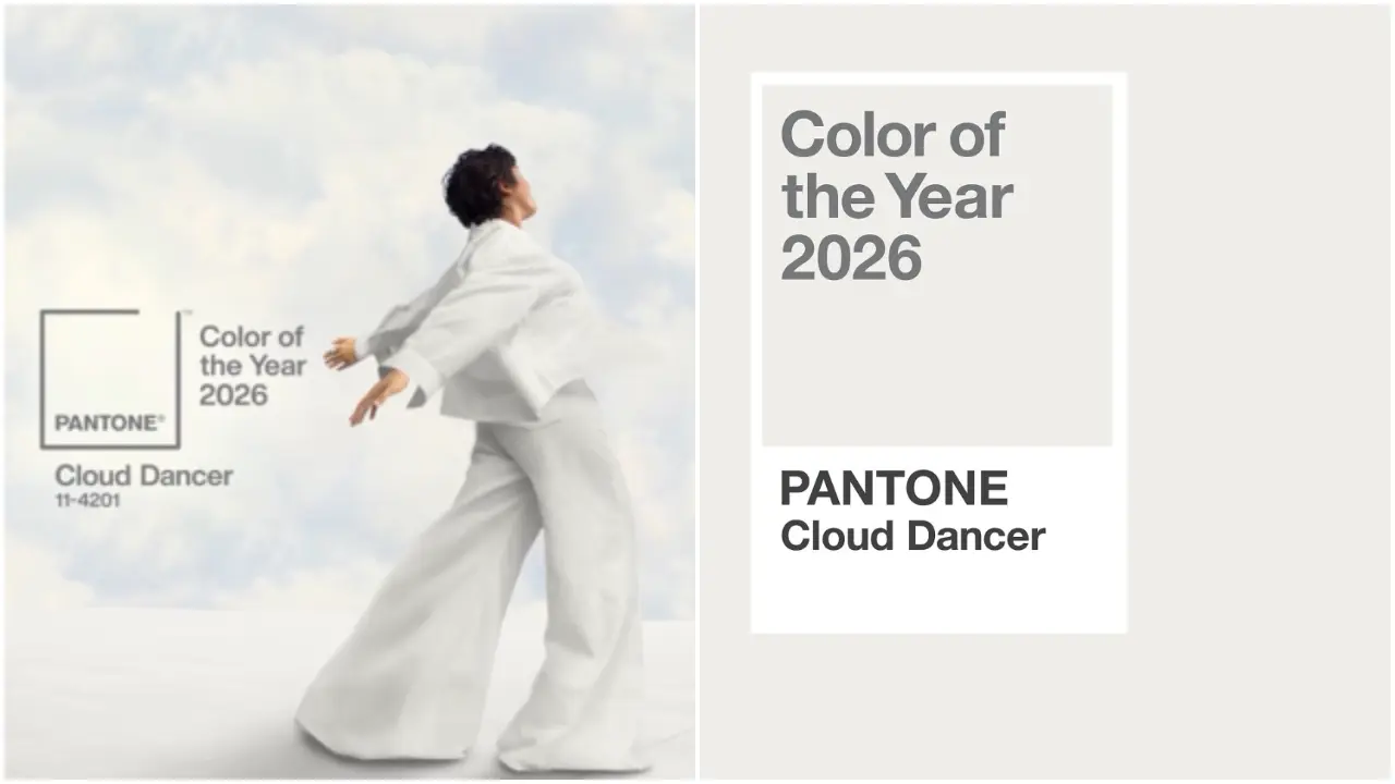 Pantone reveals Color of the Year 2026 'Cloud Dancer'