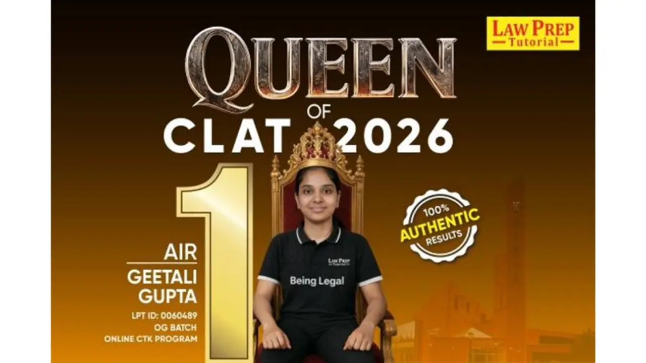 How Law Prep Tutorial Secured AIR-1 and 8 State Toppers in CLAT 2026