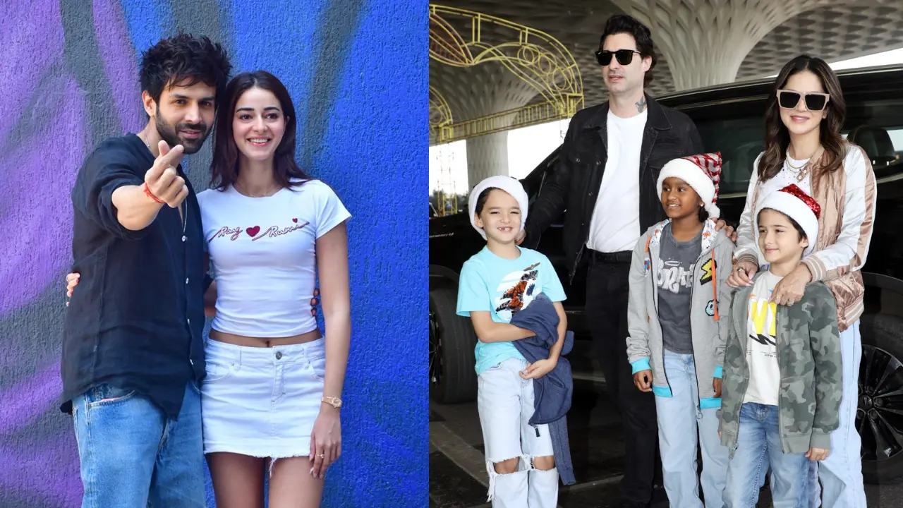 Spotted in the city: Kartik Aaryan, Ananya Panday, Sunny Leone and others