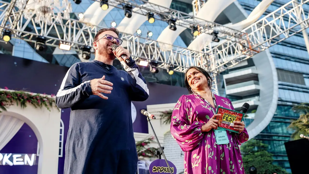 Roshan Abbas at a previous edition of the festival. File pic