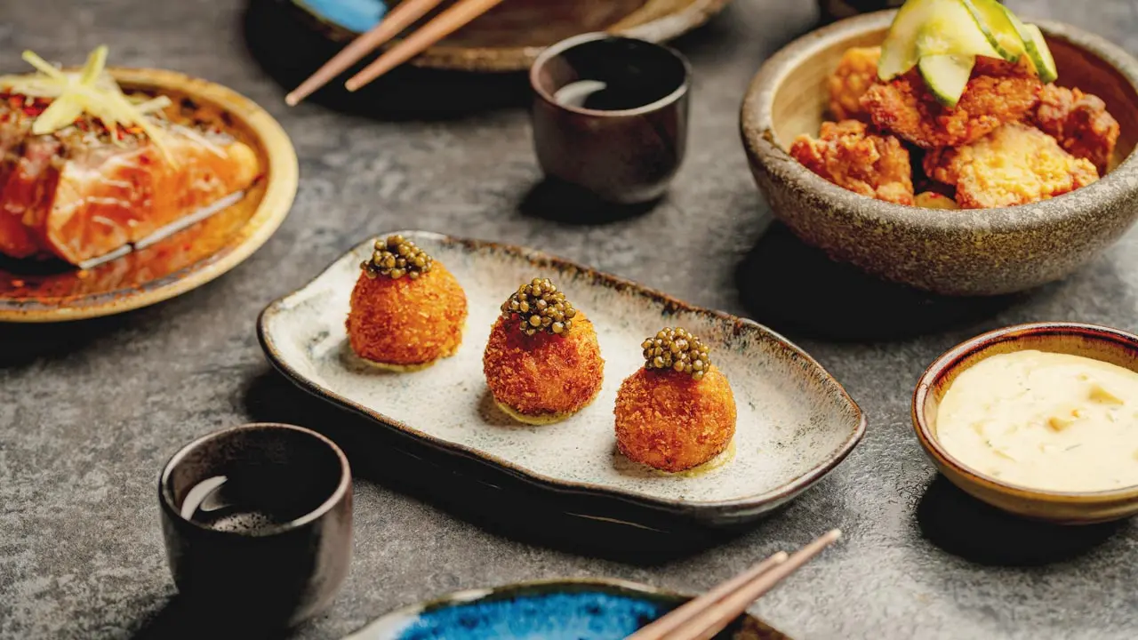 Crab Croquettes, on the pop-up menu at Soho House. Pics Courtesy/Junsei
