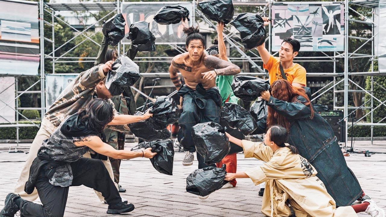 The group performs MORE MORE Paradise at a previous event. Pic Courtesy/Les Petites Choses Production