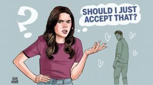 He seems to be losing interest...