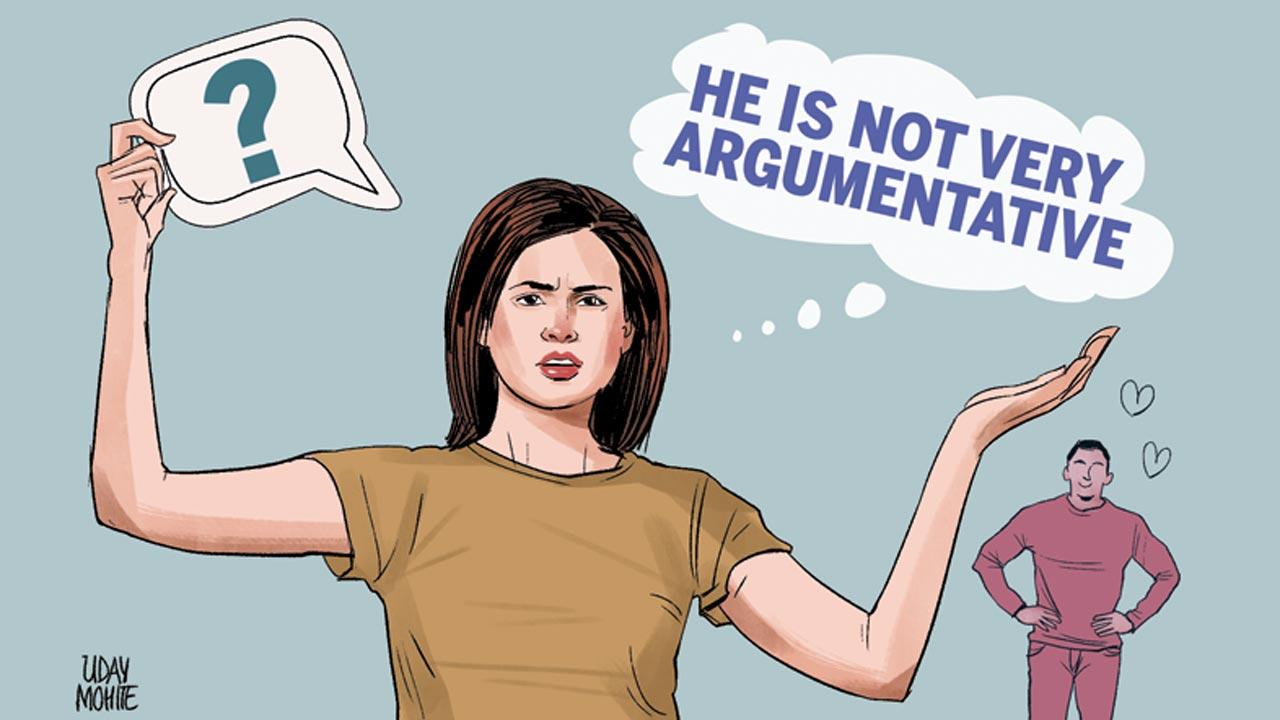 He seems to be way too touchy!