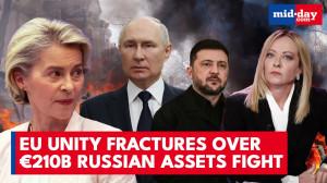 EU cracks as Meloni throws cold water; €210 billion frozen in Russian assets