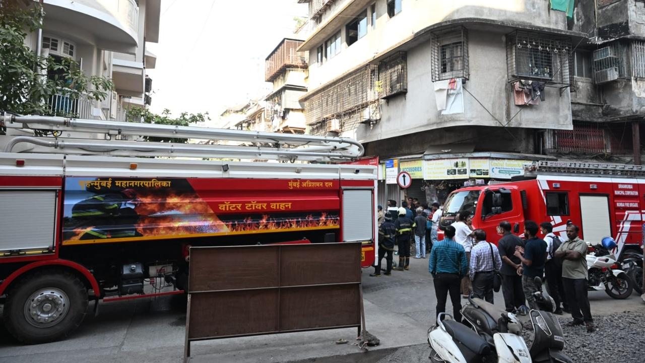 A fire-fighting operation was launched thereafter