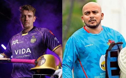 Cameron Green, Prithvi Shaw (Pic: X/@KKRiders/ File Pic)