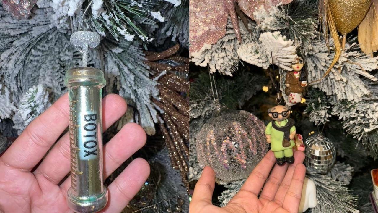 <p>While the clip showcased glittering ornaments and cheerful moments, what truly stood out was a special miniature paying ode to Sridevi and Boney Kapoor.</p>