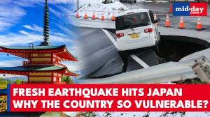 Ring of fire awakens, Japan hit by new 5.7 quake