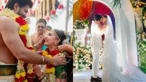 Keerthy Suresh-Antony Thattil anniversary: 12 adorable pics from dreamy wedding 