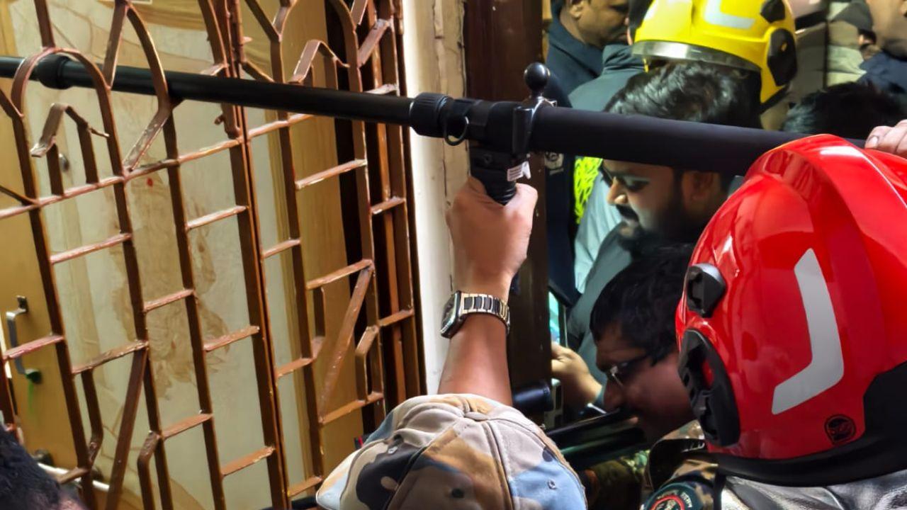 An official from the Forest Department confirmed that the leopard has been successfully tranquilised