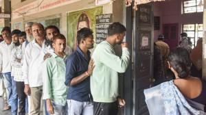 IN PHOTOS: Maharashtra local body elections | Voters reach polling booths