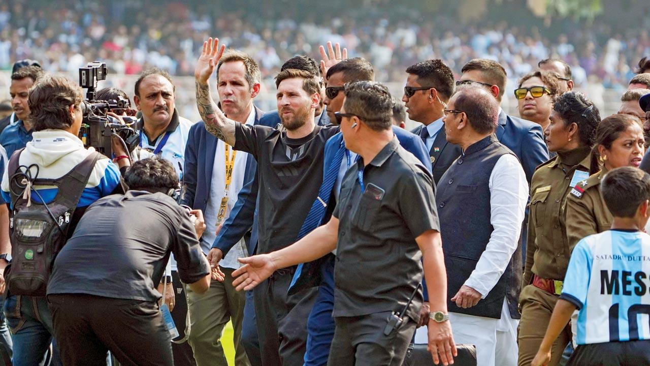 GOAT India Tour: Lionel Messy affair at Kolkata!