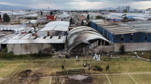 IN PHOTOS: Small plane crashes in central Mexico, killing at least 7 people