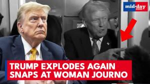 Trump SNAPS Mid-Flight: Clashes With Reporters as MRI Demands Erupt on Air