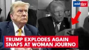 Trump SNAPS Mid-Flight: Clashes With Reporters as MRI Demands Erupt on Air