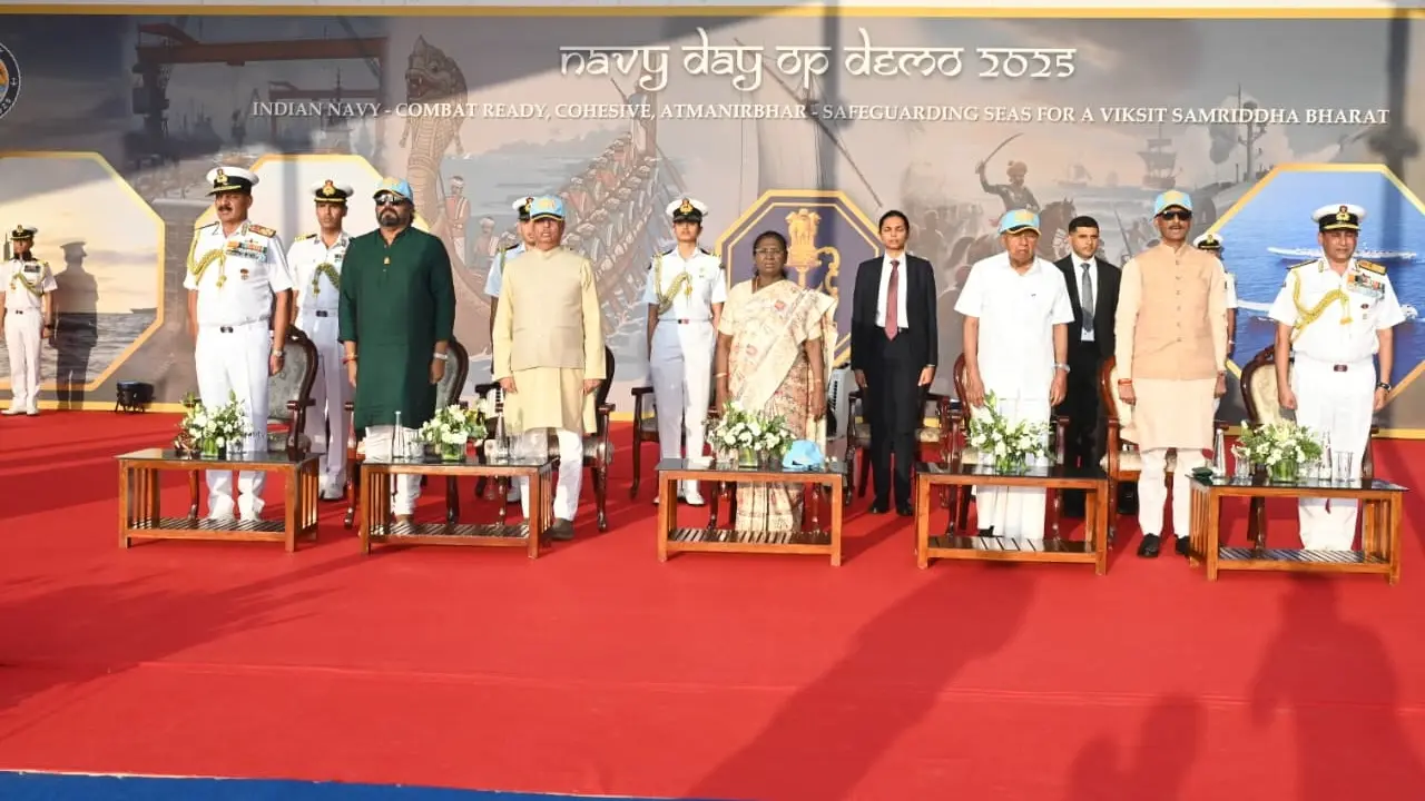 Indian Navy showcases maritime power at Navy Day 2025 in Thiruvananthapuram