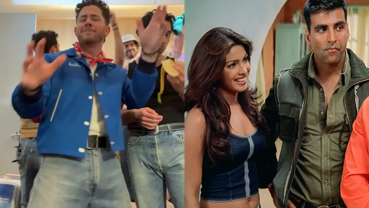 Nick Jonas grooves to Priyanka Chopra’s Mujhse Shaadi Karogi song, fans react