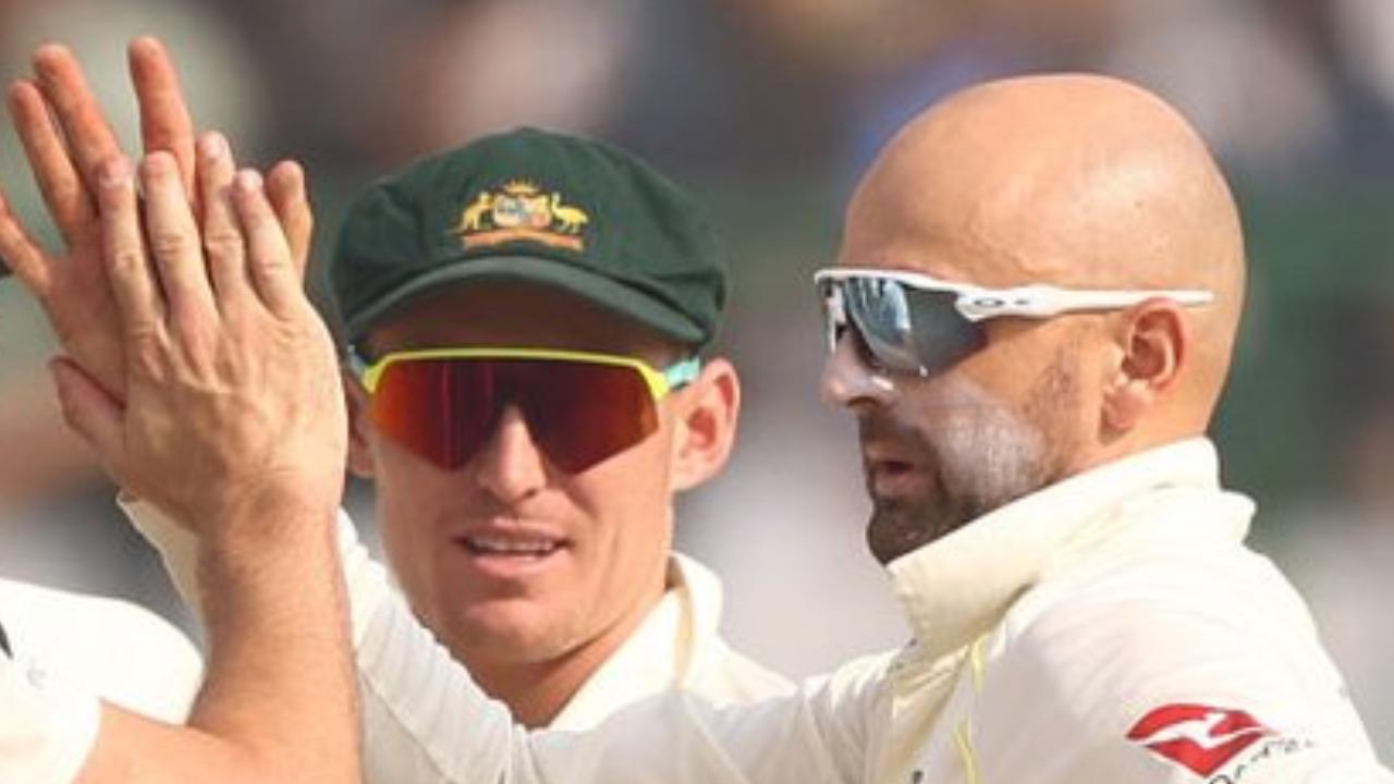 Lyon comes in second position with 564 scalps so far to his name in 141 Test matches (Pic: X/@ICC)