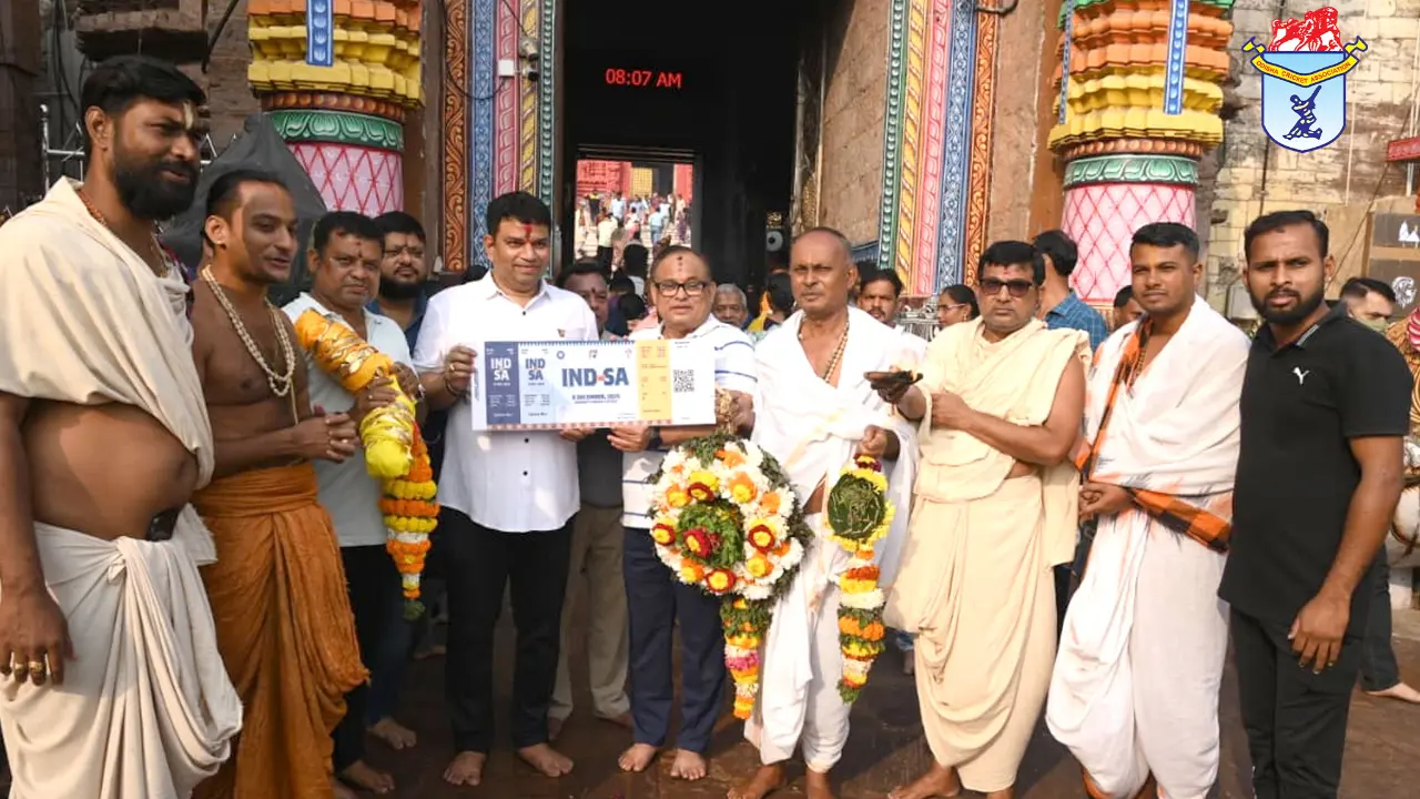 OCA offers first match ticket to Lord Jagannath ahead of Odisha clash OCA offers first match ticket to Lord Jagannath ahead of Odisha clash