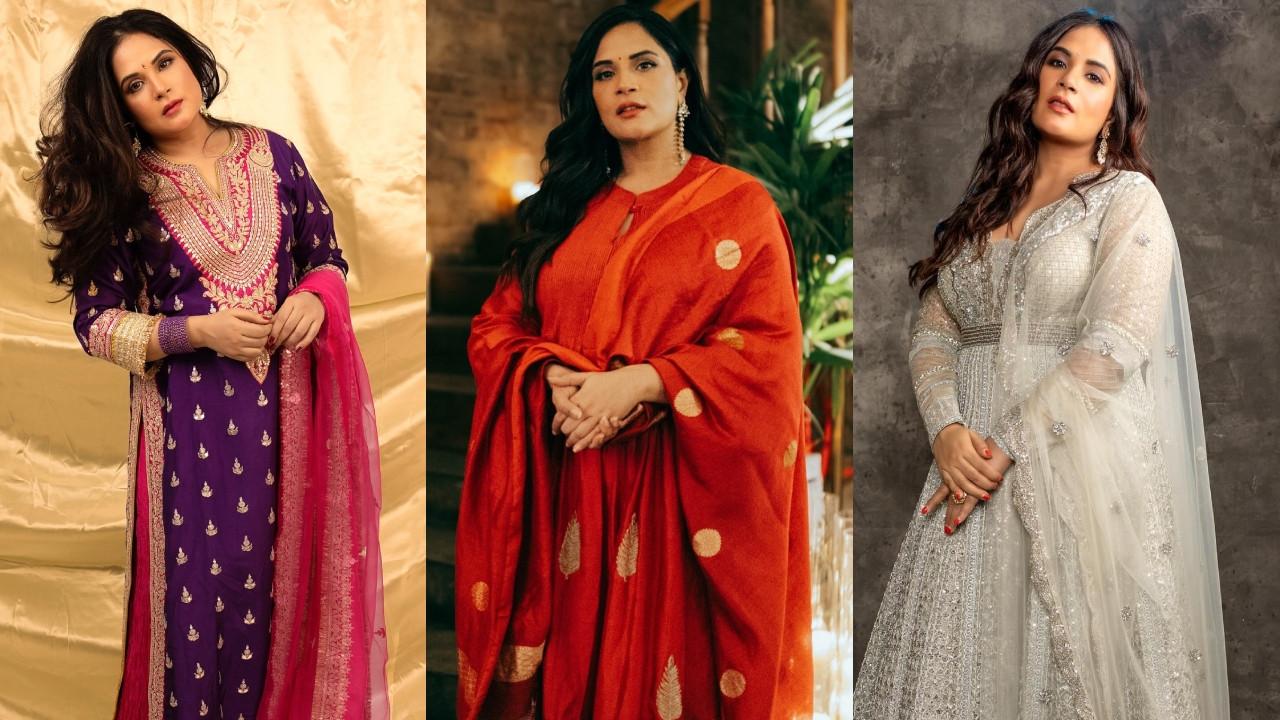 Richa Chadha birthday 2025: A look at her most stunning ethnic ensembles